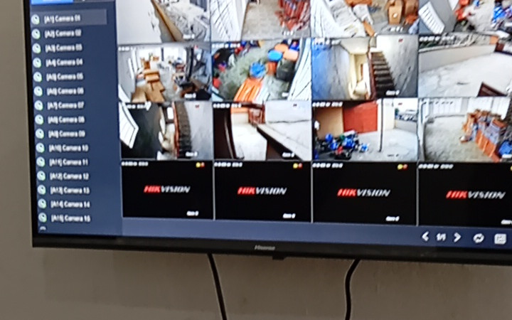 CCTV installation at Chudon furnitures