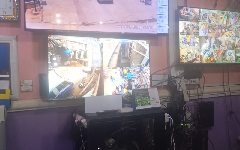 CCTV Camera Installation at Sylvason Supermarket, Ogwashi-Uku